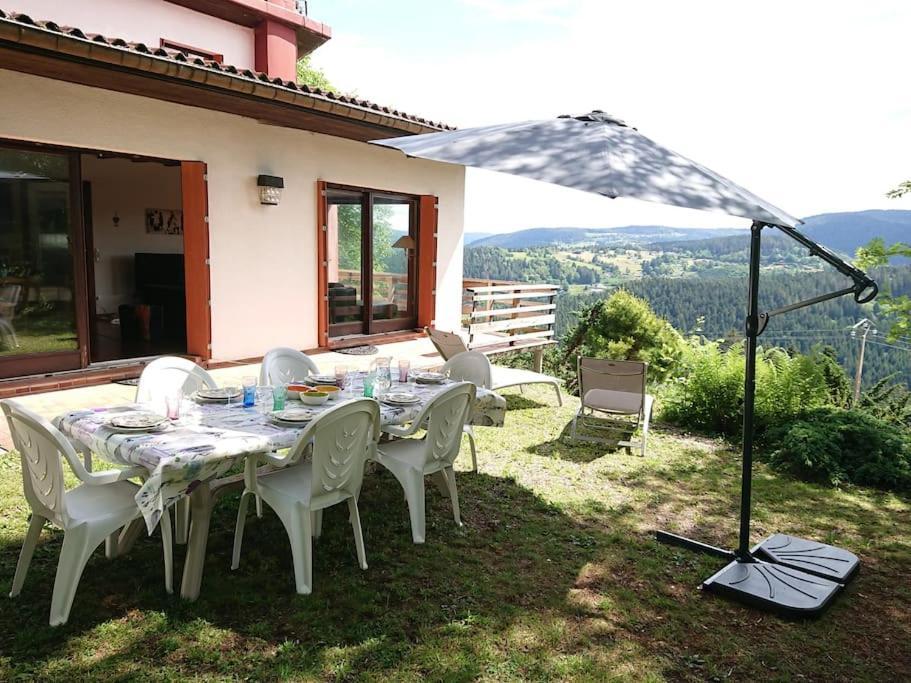 Maison D'Altitude Avec Vue Panoramique A Gérardmer Eksteriør bilde