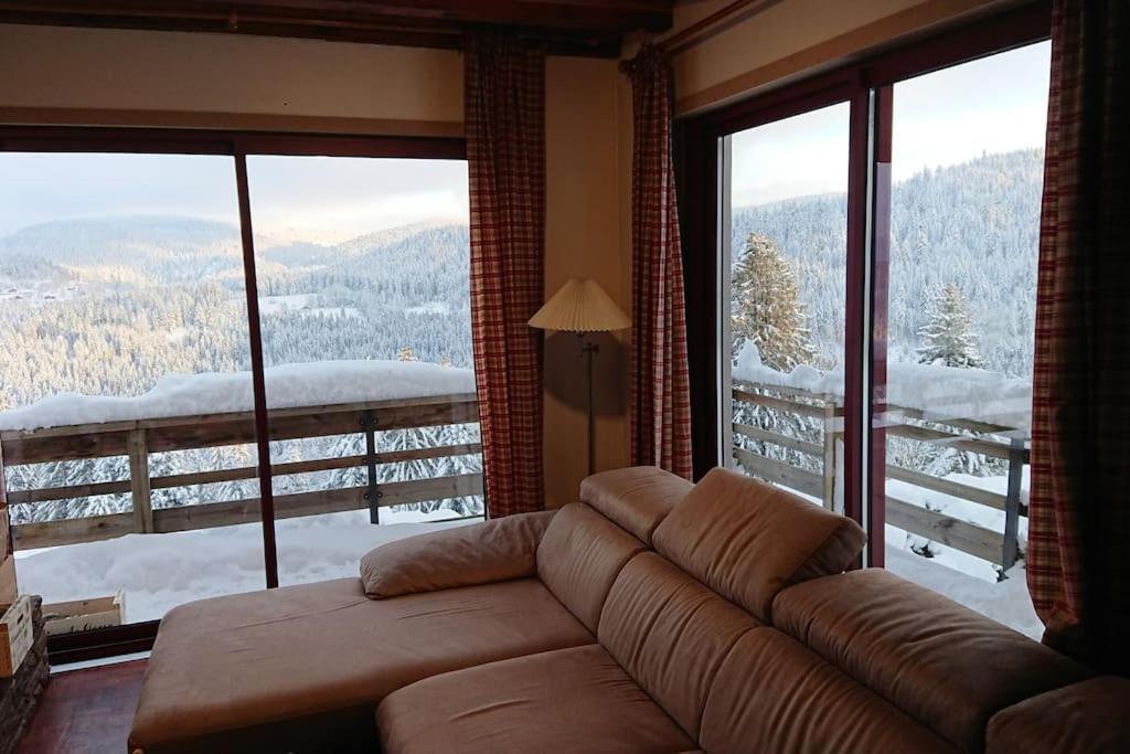 Maison D'Altitude Avec Vue Panoramique A Gérardmer Eksteriør bilde