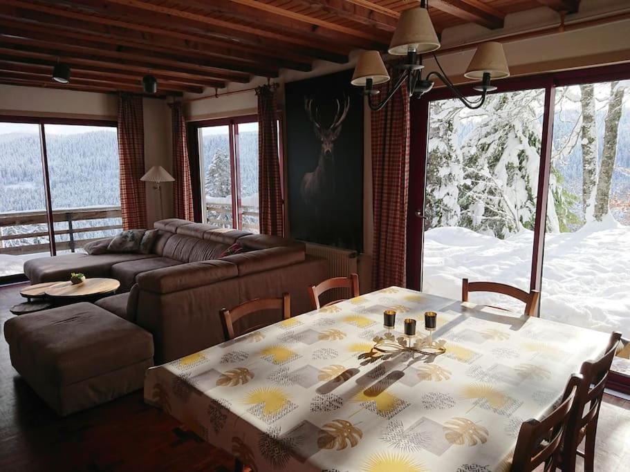 Maison D'Altitude Avec Vue Panoramique A Gérardmer Eksteriør bilde