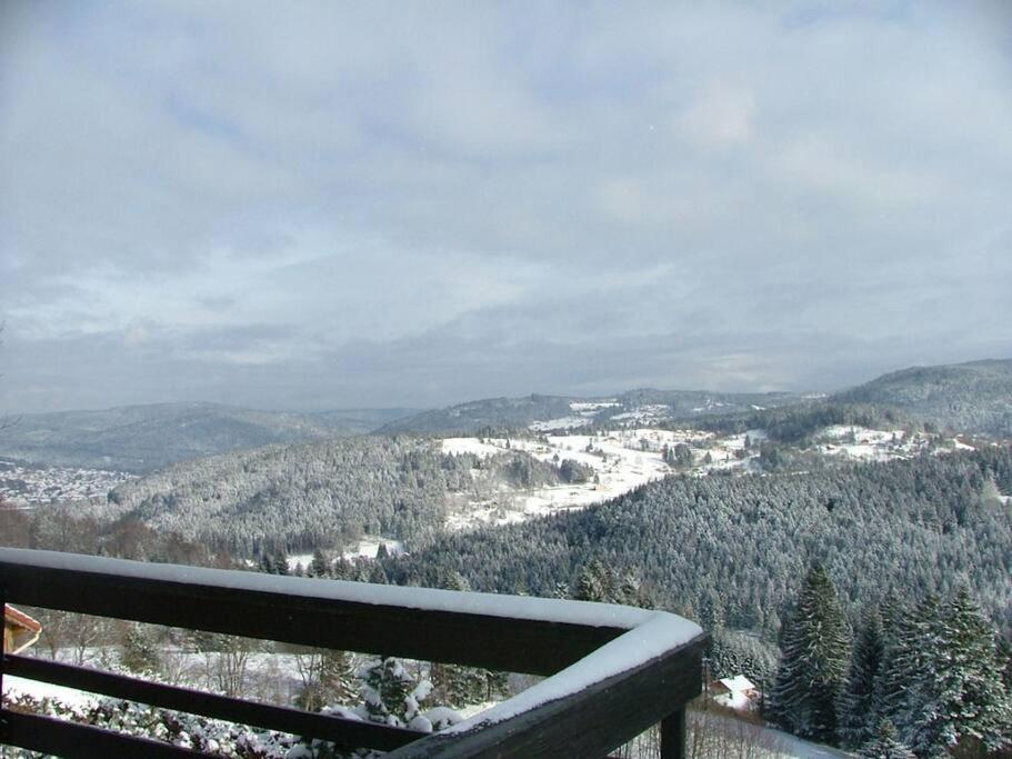 Maison D'Altitude Avec Vue Panoramique A Gérardmer Eksteriør bilde