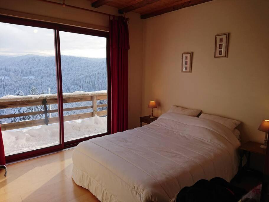 Maison D'Altitude Avec Vue Panoramique A Gérardmer Eksteriør bilde