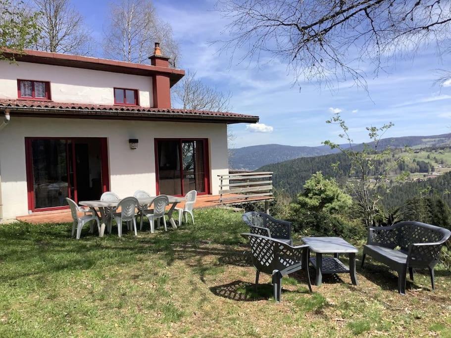 Maison D'Altitude Avec Vue Panoramique A Gérardmer Eksteriør bilde
