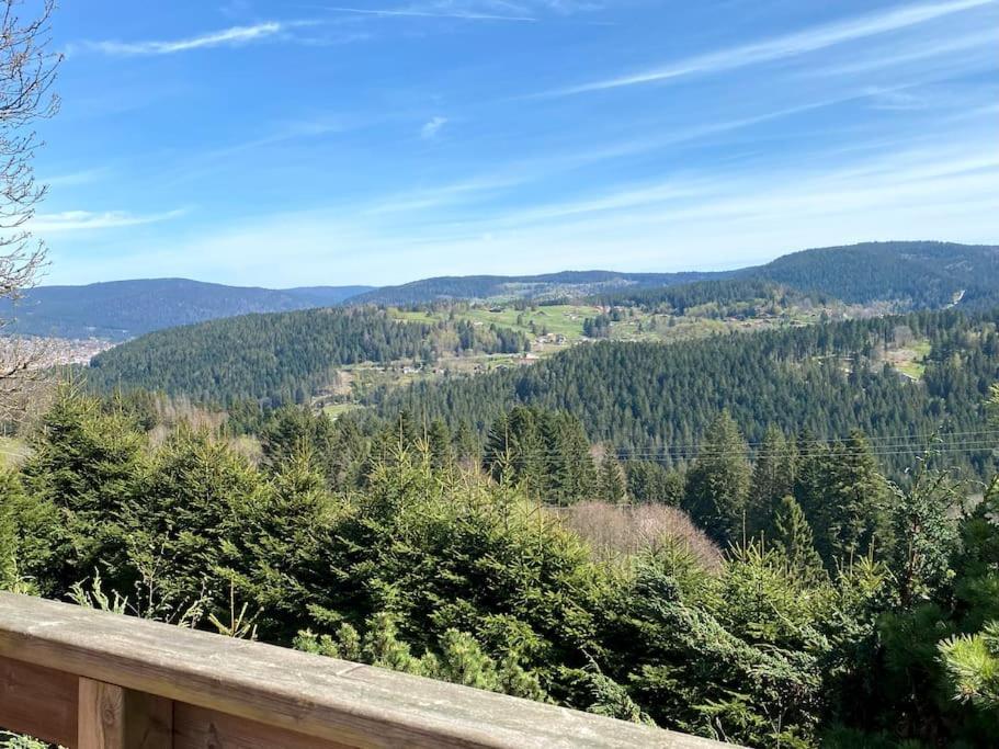 Maison D'Altitude Avec Vue Panoramique A Gérardmer Eksteriør bilde